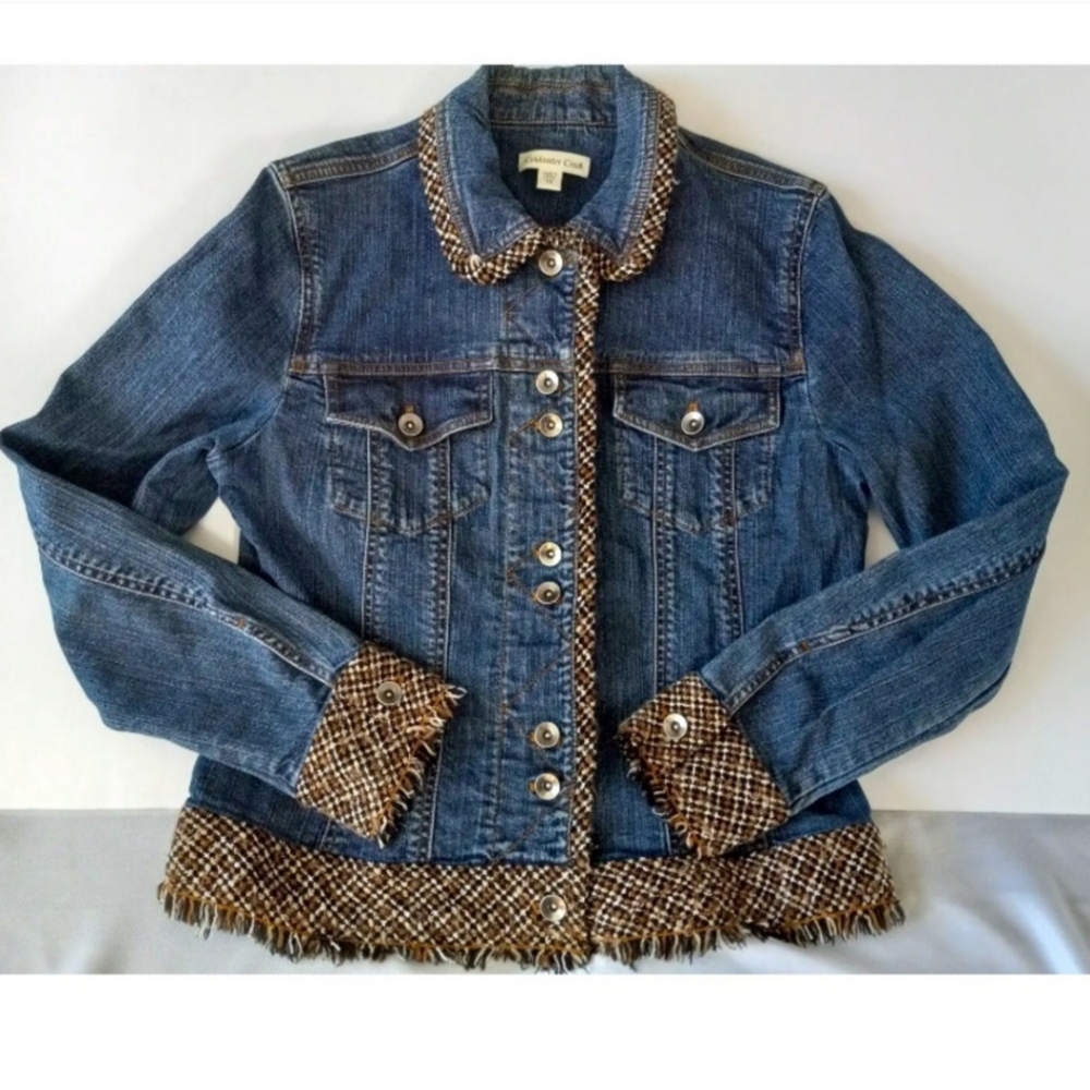 Coldwater Creek denim coat